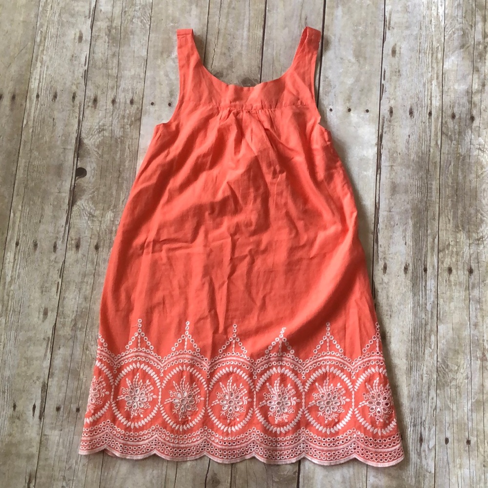 Girls Crazy 8 coral dress size M 7-8